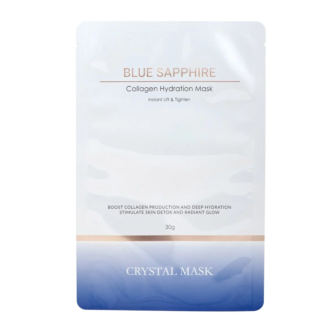 <tc>600sec Blue Sapphire Collagen Hydration Mask</tc>