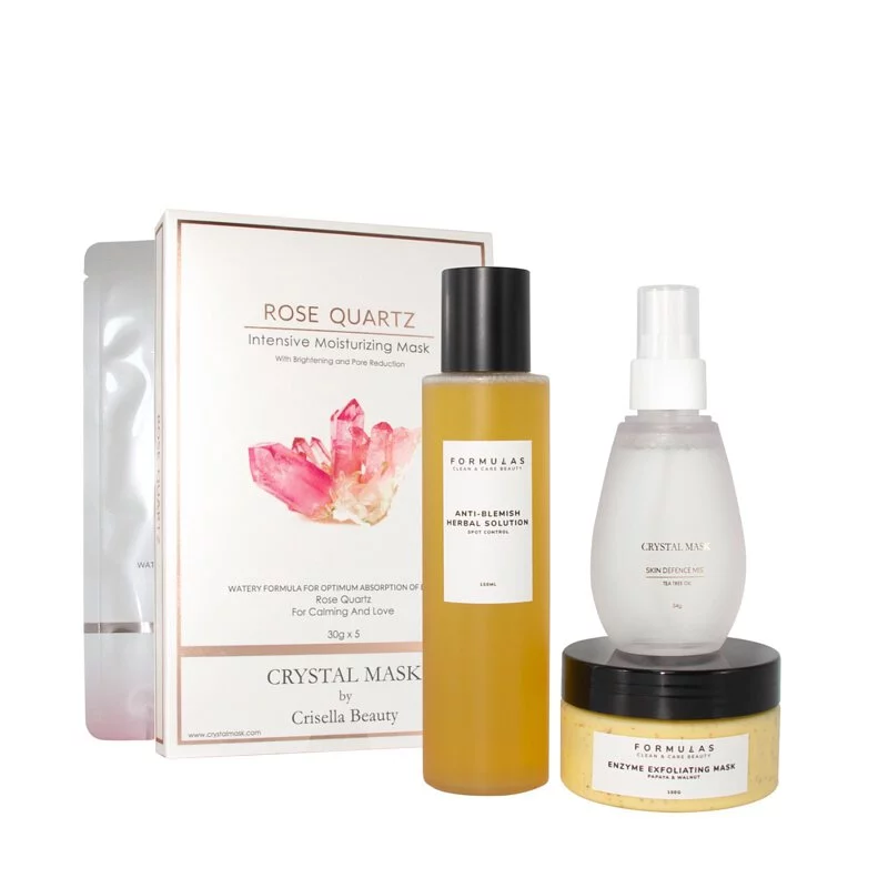 <tc>[CRYSTAL MASK × FORMULAS] Anti-Maskne Set</tc>