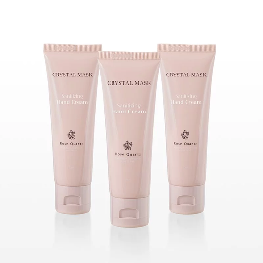 <tc>Sanitizing Hand Cream with Rose Quartz 50ML x 3</tc>